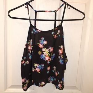 FLORAL CROP TOP